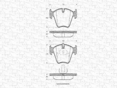 Magneti Marelli 363702160411 - Jarrupala, levyjarru inparts.fi