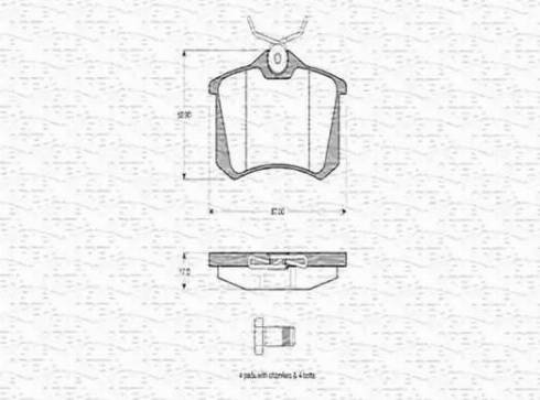 Magneti Marelli 363702160433 - Jarrupala, levyjarru inparts.fi