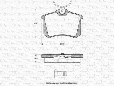 Magneti Marelli 363702160566 - Jarrupala, levyjarru inparts.fi