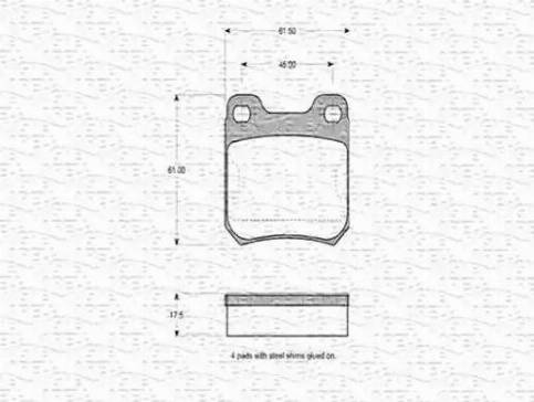 Magneti Marelli 363702160649 - Jarrupala, levyjarru inparts.fi