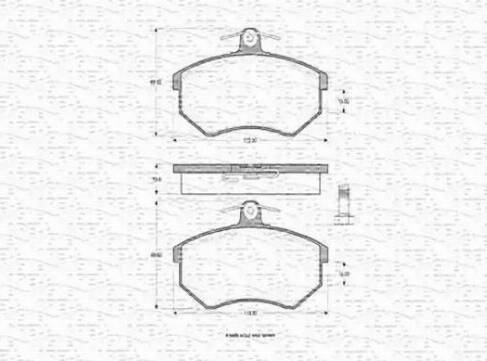 Magneti Marelli 363702160196 - Jarrupala, levyjarru inparts.fi