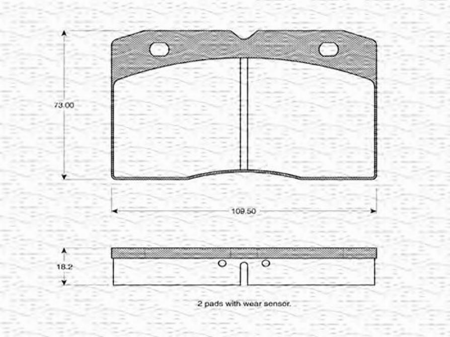 Magneti Marelli 363702160169 - Jarrupala, levyjarru inparts.fi