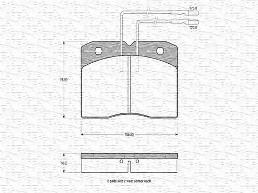 Magneti Marelli 363702160162 - Jarrupala, levyjarru inparts.fi