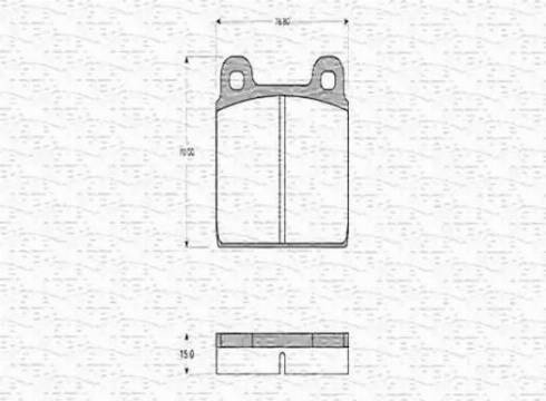 Magneti Marelli 363702160105 - Jarrupala, levyjarru inparts.fi