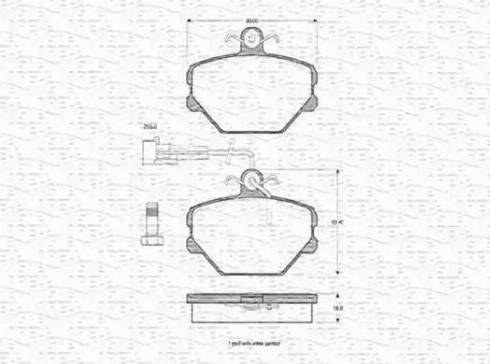 Magneti Marelli 363702160184 - Jarrupala, levyjarru inparts.fi