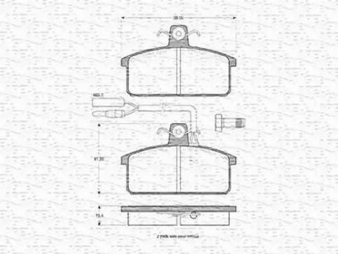 Magneti Marelli 363702160174 - Jarrupala, levyjarru inparts.fi