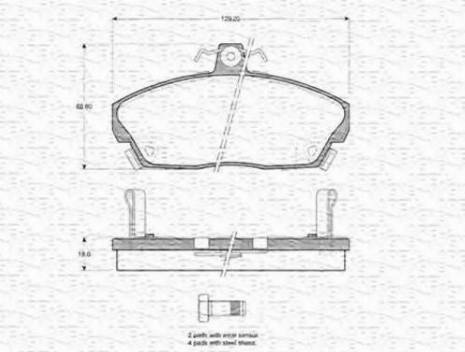 Magneti Marelli 363702160859 - Jarrupala, levyjarru inparts.fi