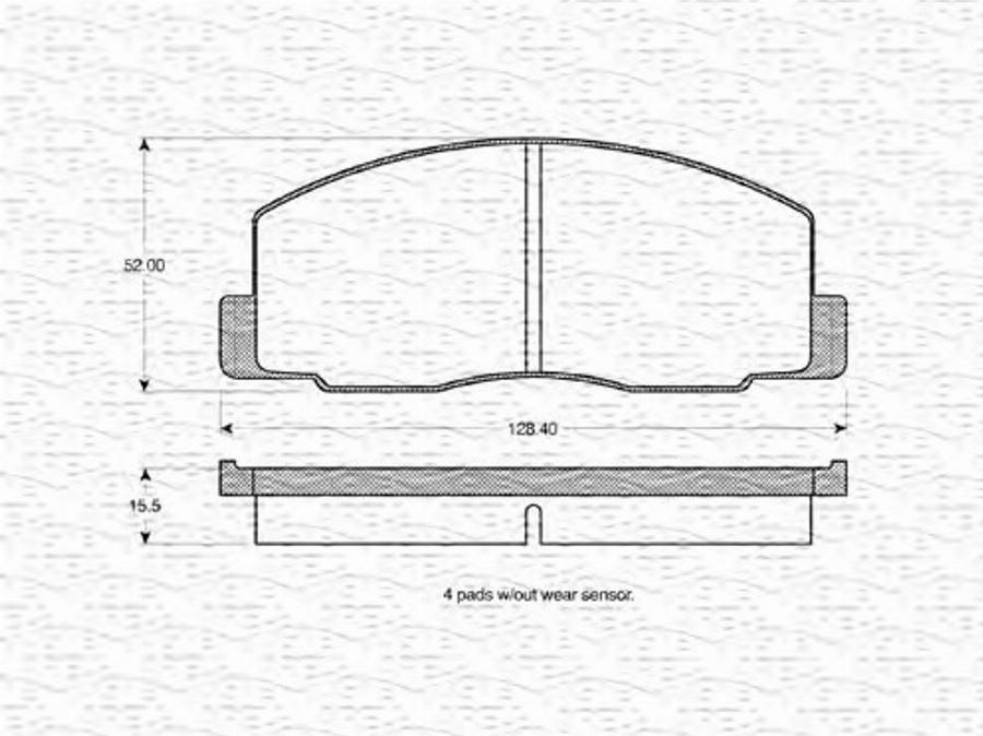 Magneti Marelli 363702160826 - Jarrupala, levyjarru inparts.fi