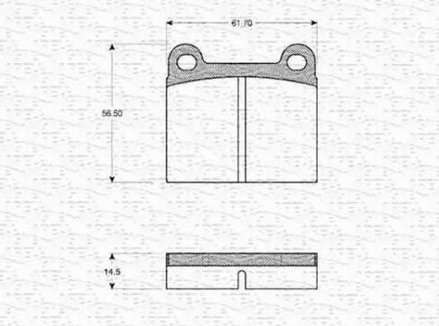 Magneti Marelli 363702160877 - Jarrupala, levyjarru inparts.fi