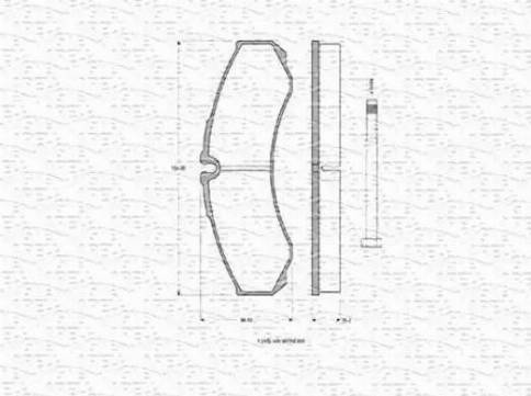 Magneti Marelli 363702160357 - Jarrupala, levyjarru inparts.fi