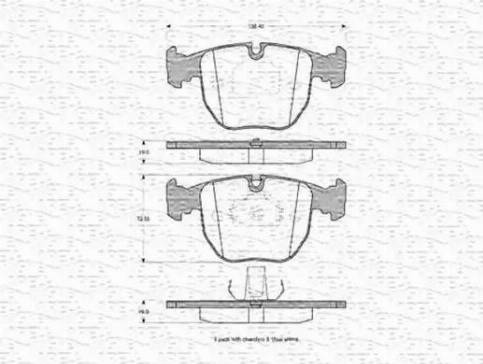 Magneti Marelli 363702160368 - Jarrupala, levyjarru inparts.fi