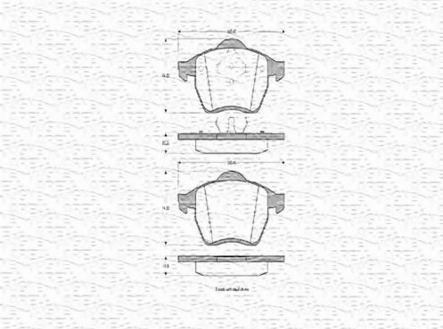 Magneti Marelli 363702160336 - Jarrupala, levyjarru inparts.fi