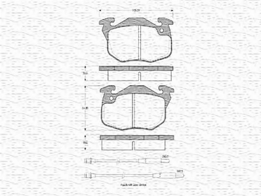 Magneti Marelli 363702160295 - Jarrupala, levyjarru inparts.fi