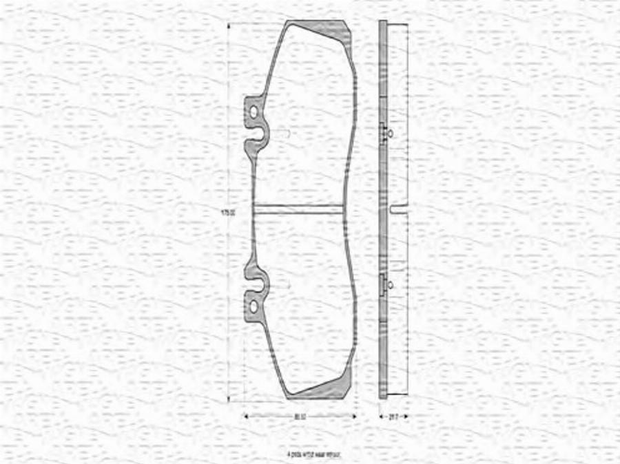 Magneti Marelli 363702160248 - Jarrupala, levyjarru inparts.fi