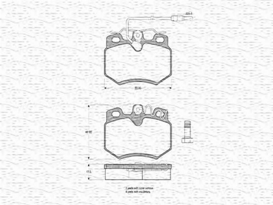 Magneti Marelli 363702160213 - Jarrupala, levyjarru inparts.fi