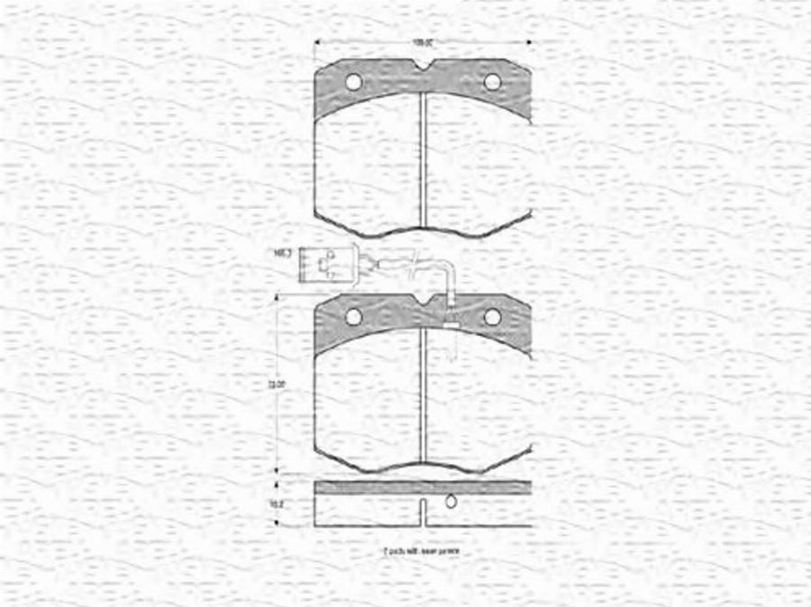 Magneti Marelli 363702160235 - Jarrupala, levyjarru inparts.fi