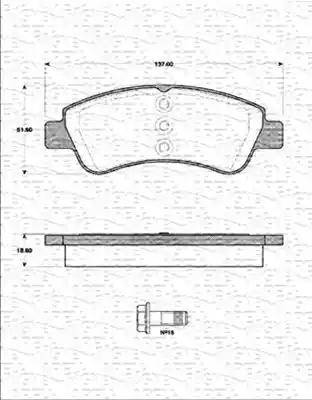 Magneti Marelli 363702161418 - Jarrupala, levyjarru inparts.fi