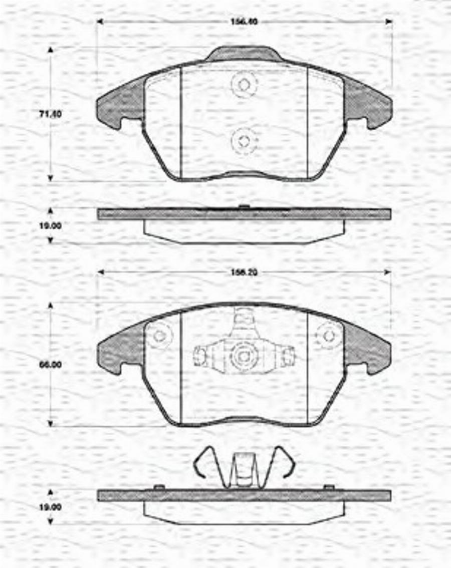 Magneti Marelli 363702161417 - Jarrupala, levyjarru inparts.fi