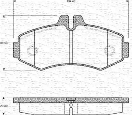 Magneti Marelli 363702161094 - Jarrupala, levyjarru inparts.fi