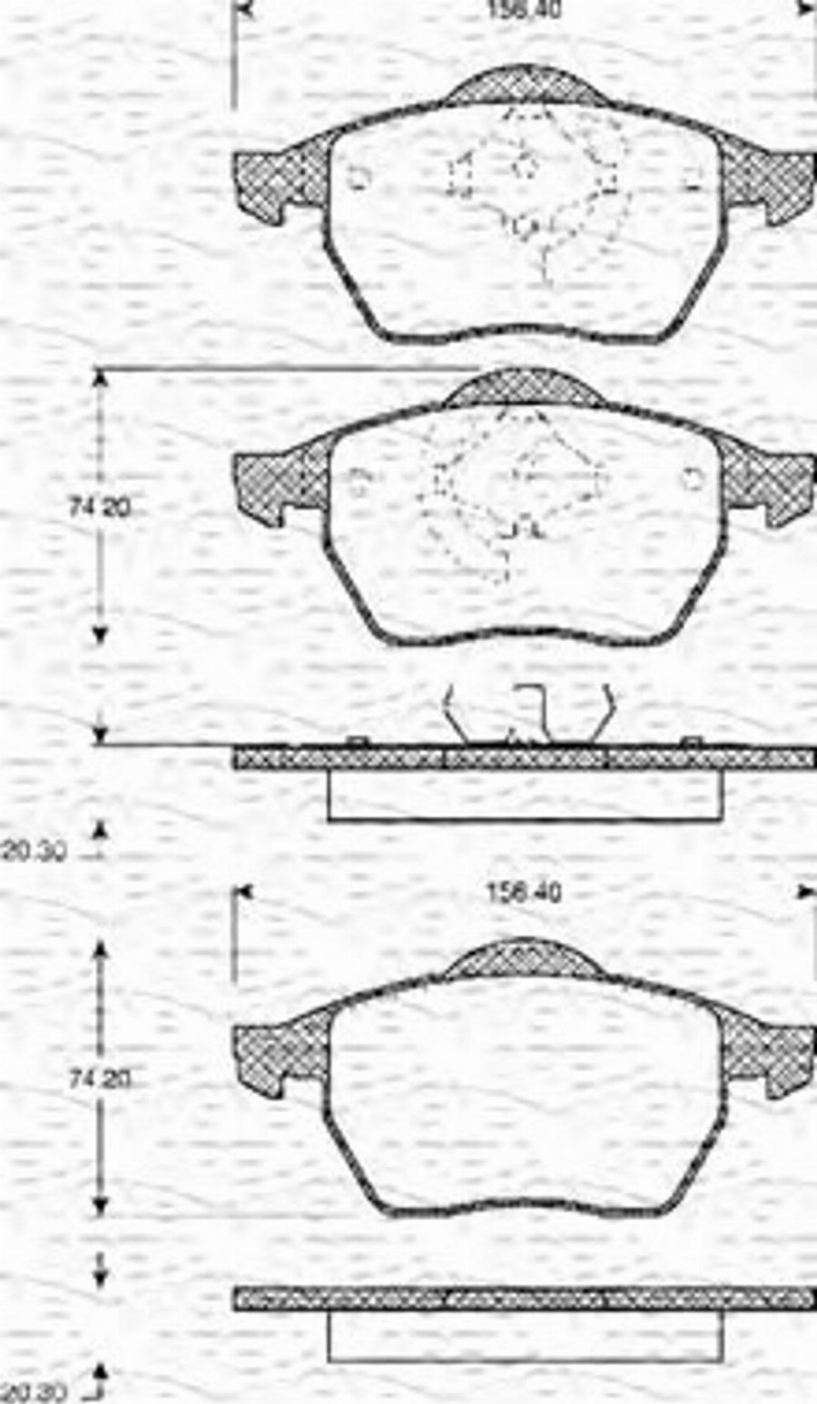 Magneti Marelli 363702161097 - Jarrupala, levyjarru inparts.fi