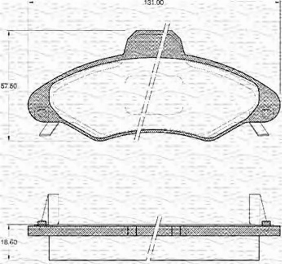 Magneti Marelli 363702161056 - Jarrupala, levyjarru inparts.fi