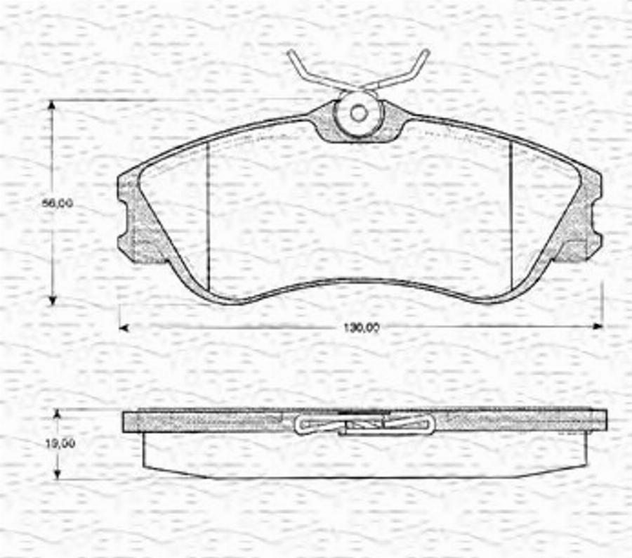 Magneti Marelli 363702161069 - Jarrupala, levyjarru inparts.fi