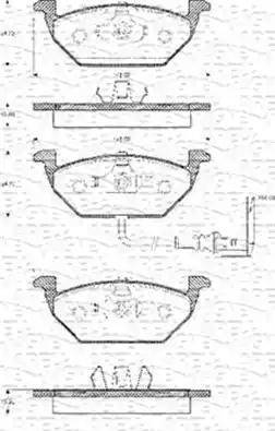 Magneti Marelli 363702161106 - Jarrupala, levyjarru inparts.fi