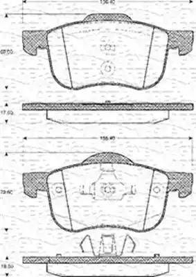 Magneti Marelli 363702161108 - Jarrupala, levyjarru inparts.fi