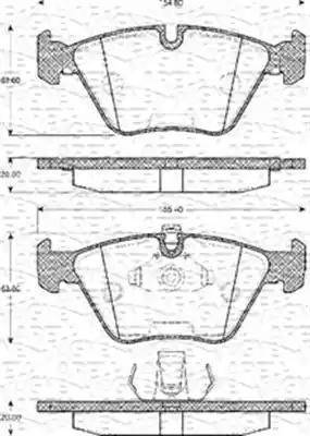 Magneti Marelli 363702161115 - Jarrupala, levyjarru inparts.fi