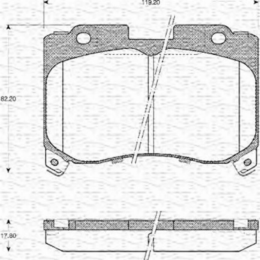 Magneti Marelli 363702161118 - Jarrupala, levyjarru inparts.fi