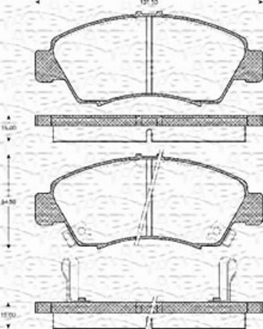 Magneti Marelli 363702161129 - Jarrupala, levyjarru inparts.fi