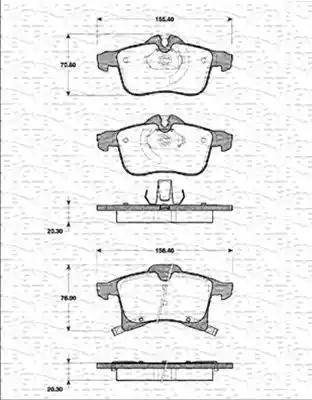 BOSCH 986424707 - Jarrupala, levyjarru inparts.fi