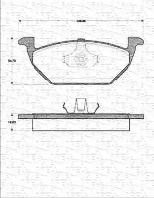 Magneti Marelli 363702161201 - Jarrupala, levyjarru inparts.fi