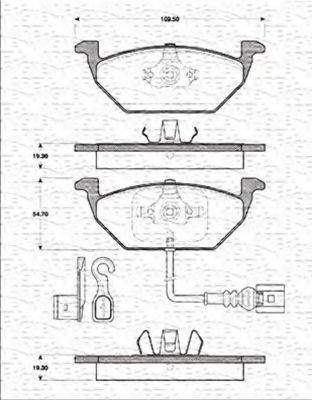 Magneti Marelli 363702161202 - Jarrupala, levyjarru inparts.fi