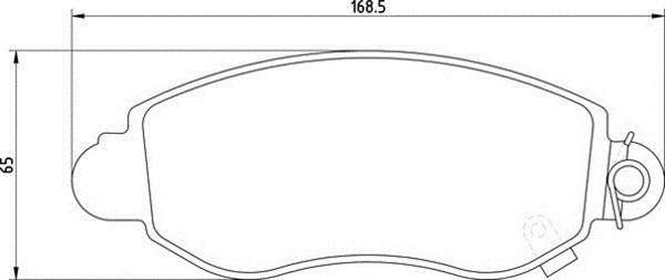 Magneti Marelli 363710209098 - Jarrupala, levyjarru inparts.fi