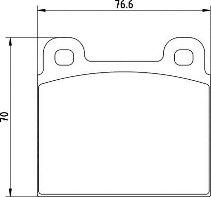 Magneti Marelli 363710204116 - Jarrupala, levyjarru inparts.fi