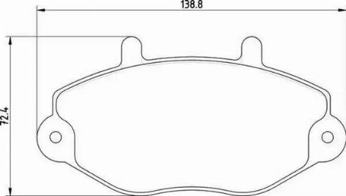 Magneti Marelli 363710200390 - Jarrupala, levyjarru inparts.fi