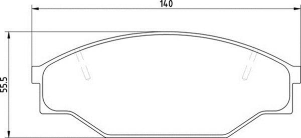 Magneti Marelli 363710200331 - Jarrupala, levyjarru inparts.fi