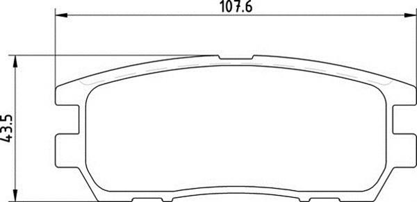 Magneti Marelli 363710203019 - Jarrupala, levyjarru inparts.fi