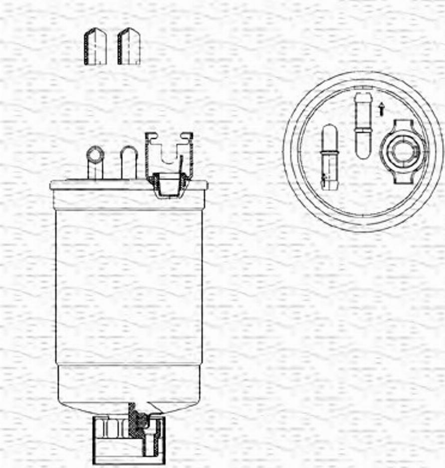 Magneti Marelli 213908562000 - Polttoainesuodatin inparts.fi