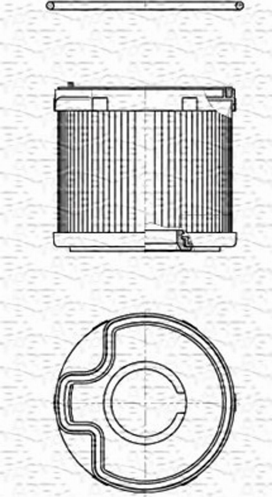 Magneti Marelli 213908505000 - Kotelo, polttoainesuodatin inparts.fi