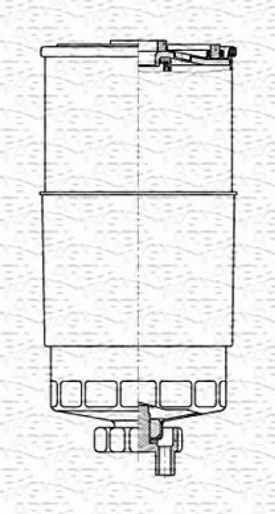 Magneti Marelli 213908517000 - Polttoaineen vedenerotin inparts.fi