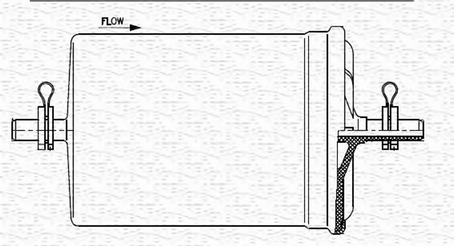 Magneti Marelli 213908206800 - Polttoainesuodatin inparts.fi