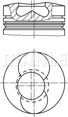 MAHLE 099 39 00 - Männät inparts.fi