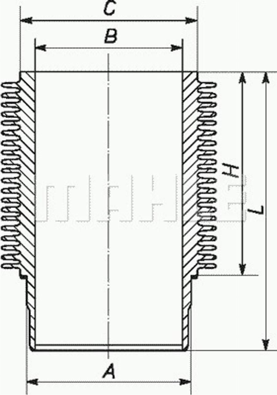 MAHLE 099WR29 - Sylinteriputki inparts.fi