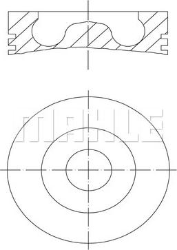 MAHLE 061 75 10 - Männät inparts.fi