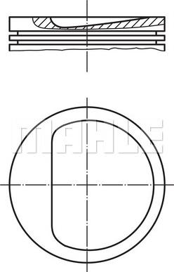 MAHLE 011 45 00 - Männät inparts.fi