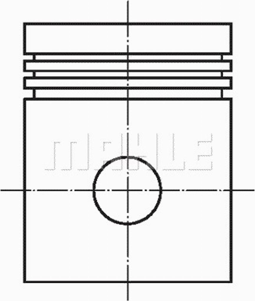 MAHLE 009 01 01 - Korjaussarja mäntä / sylinteriputki inparts.fi