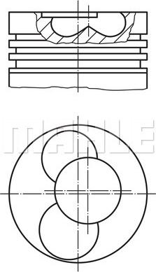 MAHLE 228 90 20 - Männät inparts.fi