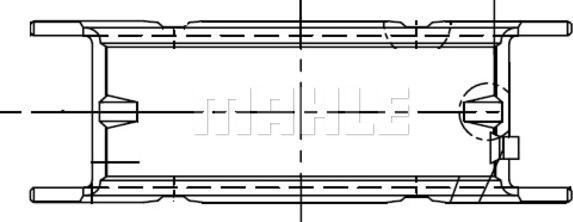 MAHLE 227 FL 20018 025 - Runkolaakeri inparts.fi